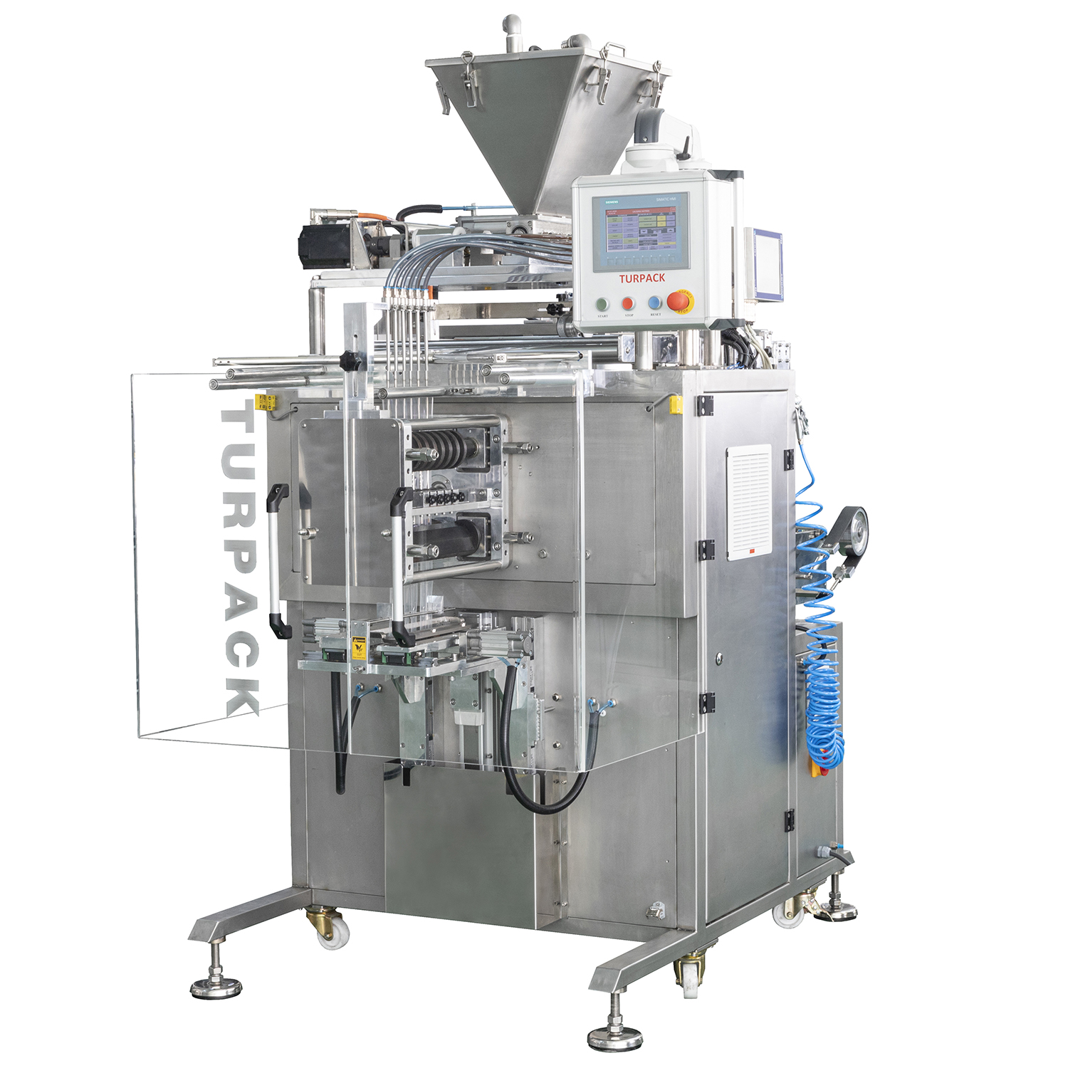 Continuous Motion 4 Side Seal Sachet Packaging Machine for Liquid Products